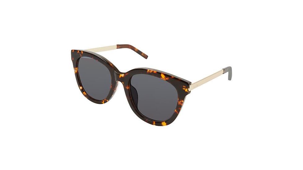 Nicole Miller Roosevelt Sunglasses - Frame Tortoise/Gold, Lens Color G-15, Size 51/21mm NMROOSEVELT02