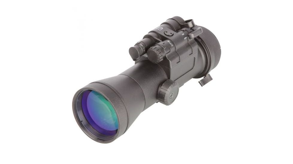 Night Optics Krystal 950 Gen 4G Clip-on Night Vision Sight, B/W Gated, Manual Gain, Filmless, Black NS-9504GBM