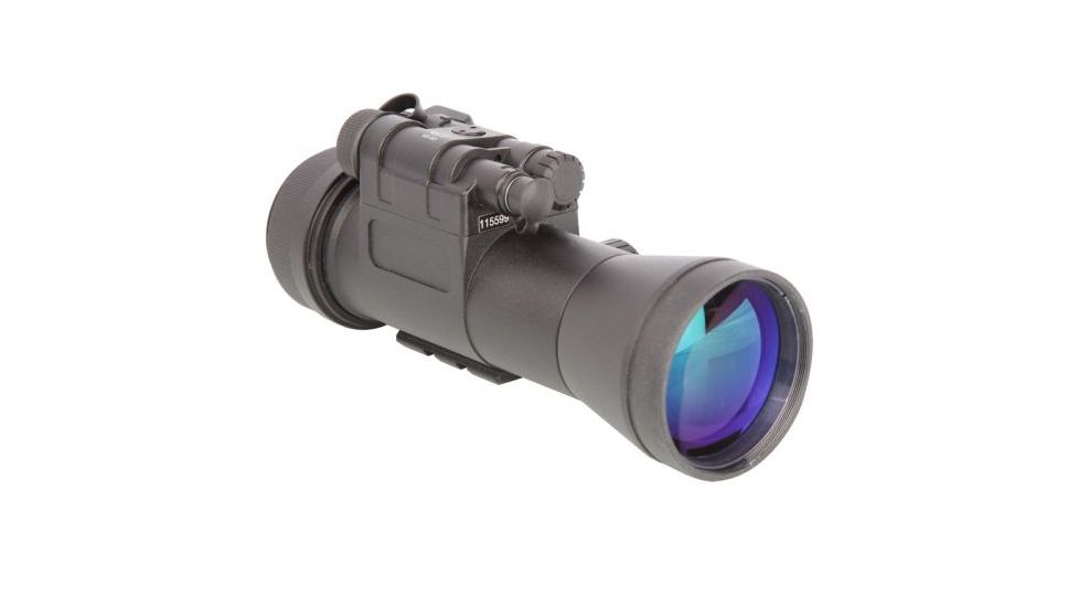 Night Optics Krystal 950 Gen 4G Clip-on Night Vision Sight, B/W Gated, Manual Gain, Filmless, Black NS-9504GBM