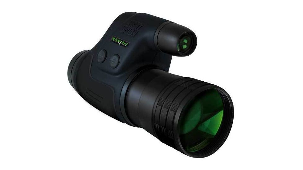 Night Owl 4x NexGen Lightweight Night Vision Monocular, Gen 1, w/ IR, Black, NONM4X-I