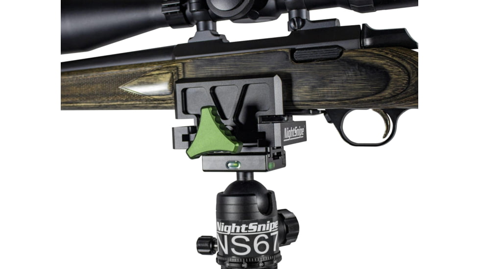NightSnipe Sniper Shooting Saddle w/Arca-Swiss Mounting Plate, NSCLMPMNT-5857