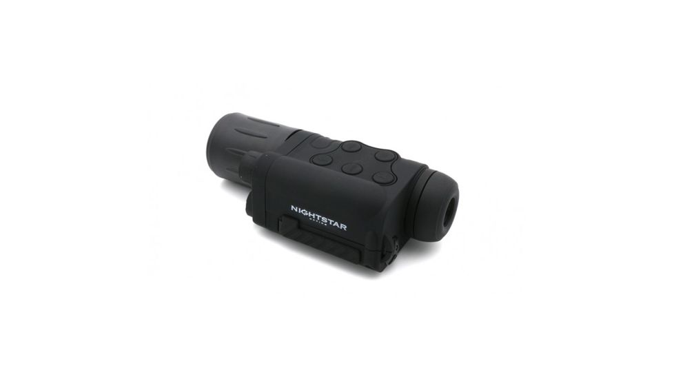 NightStar 4X42F Digital Night Vision Monocular, w/ camera and recorder, Black, NS41442FVR