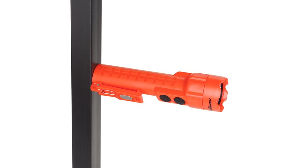 Nightstick Dual-Light 3AA Flashlight w/Dual Magnets,235 Lumens,Red NSP-2422R