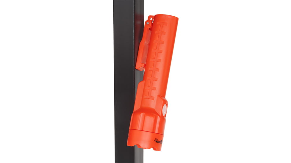 Nightstick Dual-Light 3AA Flashlight w/Dual Magnets,235 Lumens,Red NSP-2422R