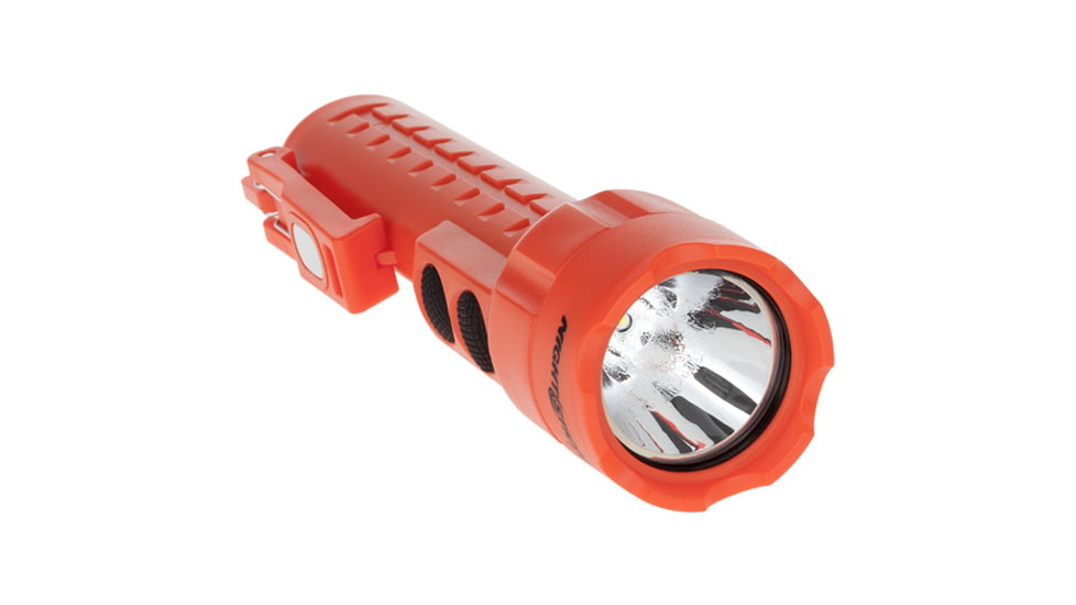 Nightstick Dual-Light 3AA Flashlight w/Dual Magnets,235 Lumens,Red NSP-2422R
