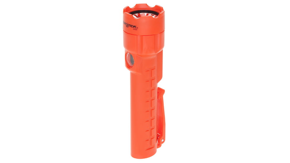 Nightstick Dual-Light 3AA Flashlight w/Dual Magnets,235 Lumens,Red NSP-2422R