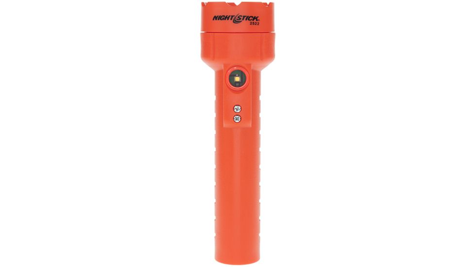 Nightstick Dual-Light Flashlight w/Dual Magnets,Rechargeable,350 Lumens,Red NSR-2522RM