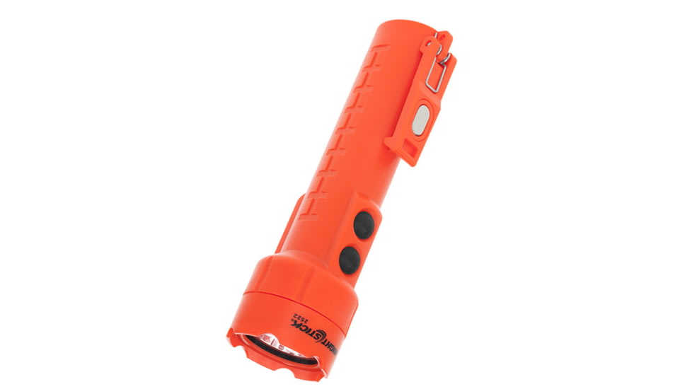 Nightstick Dual-Light Flashlight w/Dual Magnets,Rechargeable,350 Lumens,Red NSR-2522RM
