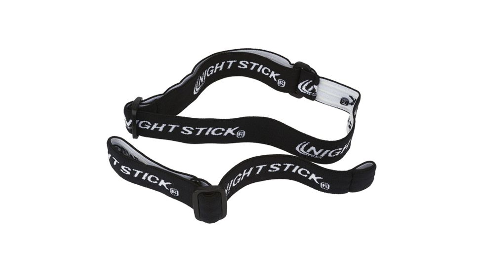 Nightstick Elastic 2-Part Head Strap with Non-Slip Lining, Black, 4612-ESTRAP