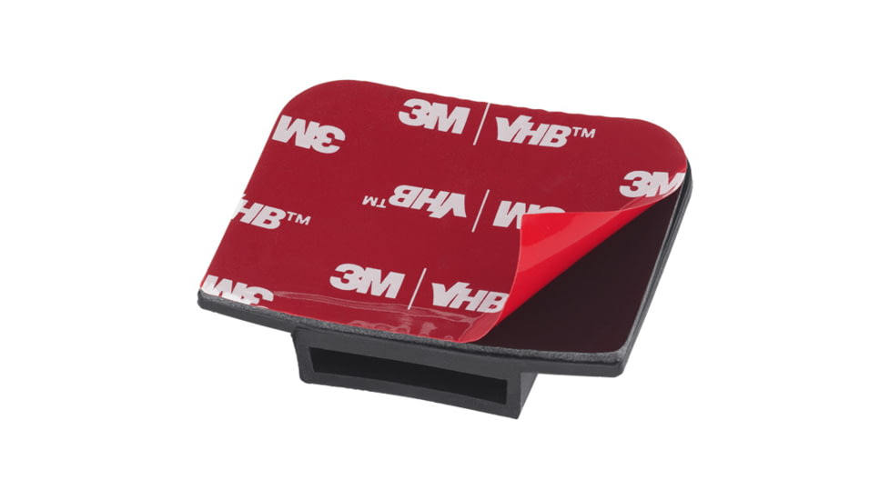 Nightstick Heavy-Duty Rubber Hard Hat Mount, Black, NS-HMC9