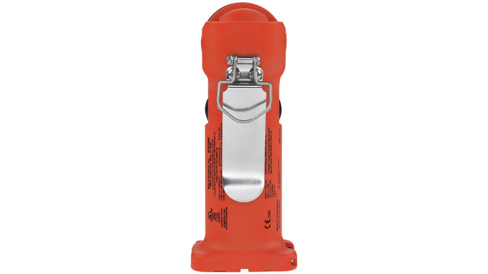 Nightstick INTRANT Intrinsically Safe Permissible Dual-Light Angle Light Rechargeable Light &amp; Battery Only, Red, XPR-5568RXLB