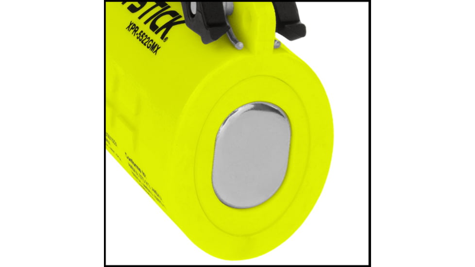 Nightstick Intrinsically Safe Permissible Dual-Light Flashlight w/Dual Magnets - Rechargeable, Green, XPR-5522GM