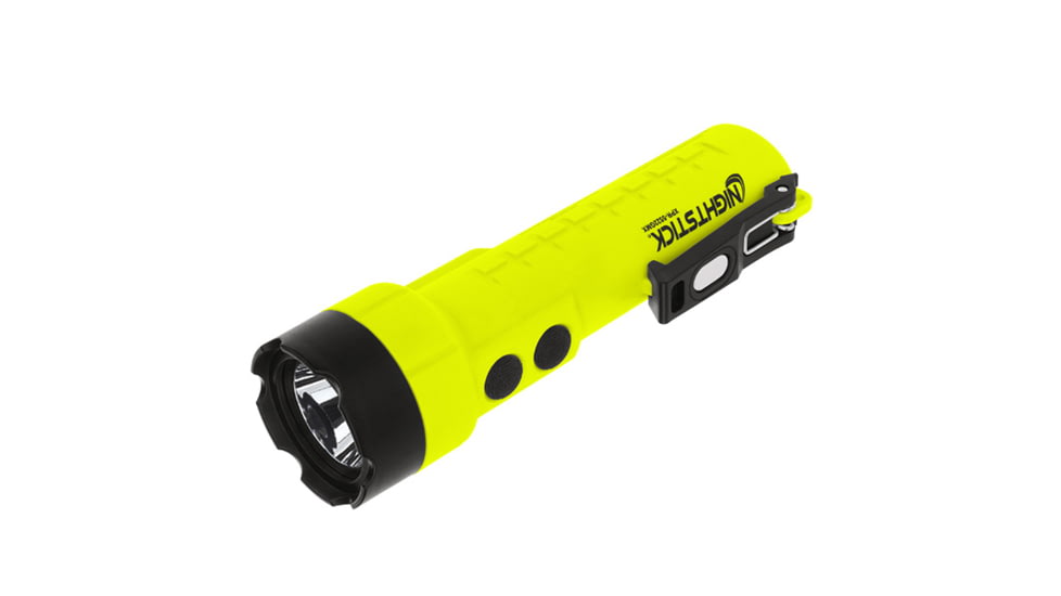 Nightstick Intrinsically Safe Permissible Dual-Light Flashlight w/Dual Magnets - Rechargeable, Green, XPR-5522GM