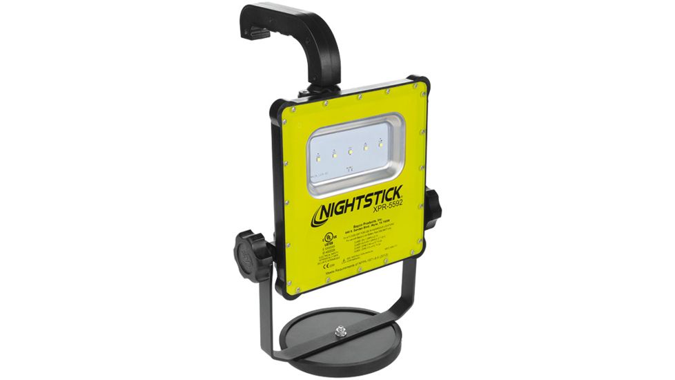 Nightstick Intrinsically Safe Rechargeable LED Scene Light Kit, Green/Black, XPR-5592GCX