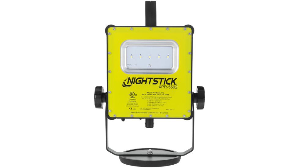 Nightstick Intrinsically Safe Rechargeable LED Scene Light Kit, Green/Black, XPR-5592GCX