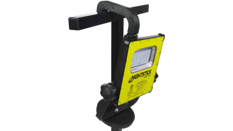 Nightstick Intrinsically Safe Rechargeable LED Scene Light w/Magnetic Base, Green/Black, XPR-5592GX