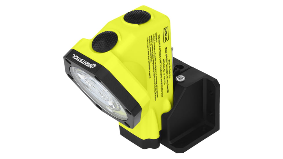 Nightstick Intrisically Safe Rechargeable Multi-Function Cap Lamp w/ Focused Beam, Green, XPR-5561G