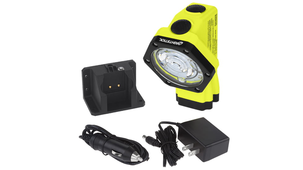 Nightstick Intrisically Safe Rechargeable Multi-Function Cap Lamp w/ Focused Beam, Green, XPR-5561G