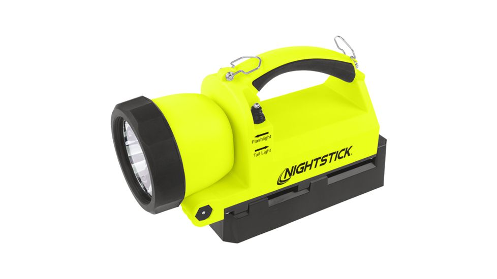 Nightstick Intrisically Safe Xtreme Lumens Rechargeable X-Series Dual-Light Lantern Light w/ Articulating Head, Green, XPR-5586GX