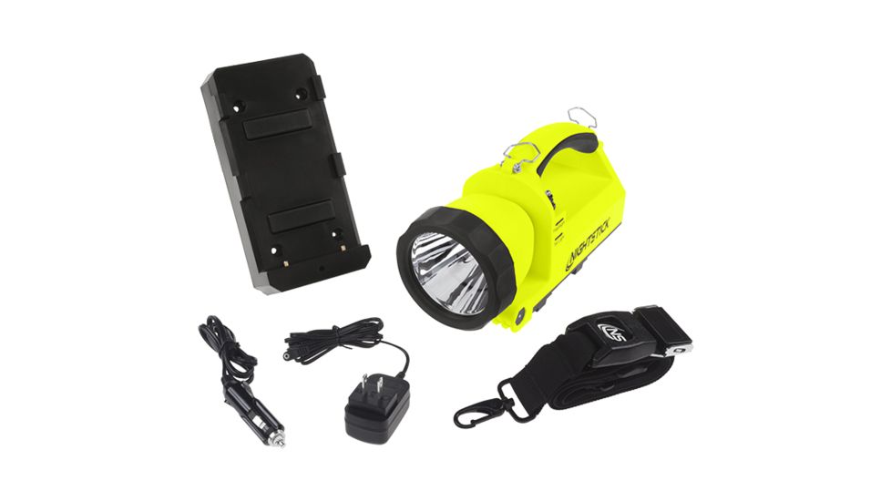 Nightstick Intrisically Safe Xtreme Lumens Rechargeable X-Series Dual-Light Lantern Light w/ Articulating Head, Green, XPR-5586GX