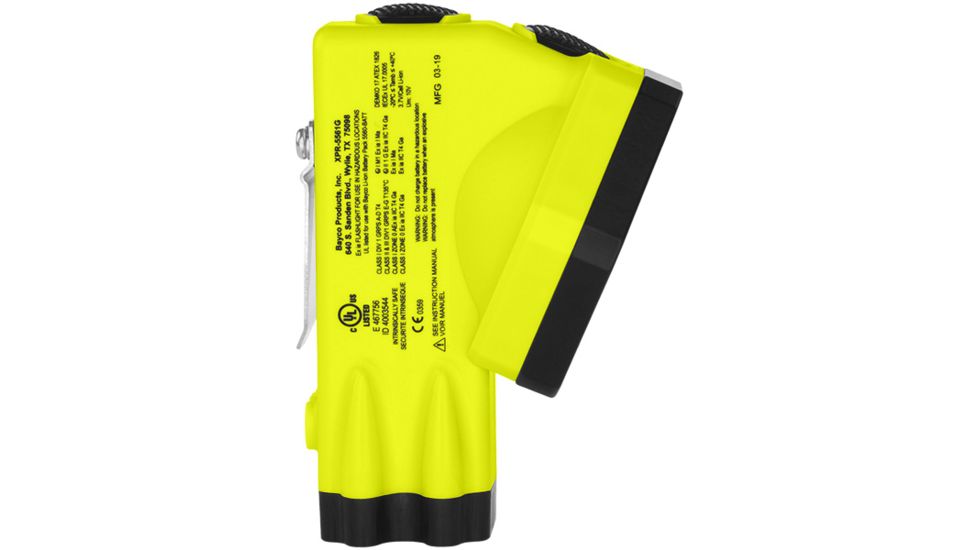 Nightstick IS Rechargeable Multi-Function No-Band Headlamp w/ Heavy-Duty Rubber Hard Hat Mount, Green, XPR-5561GC