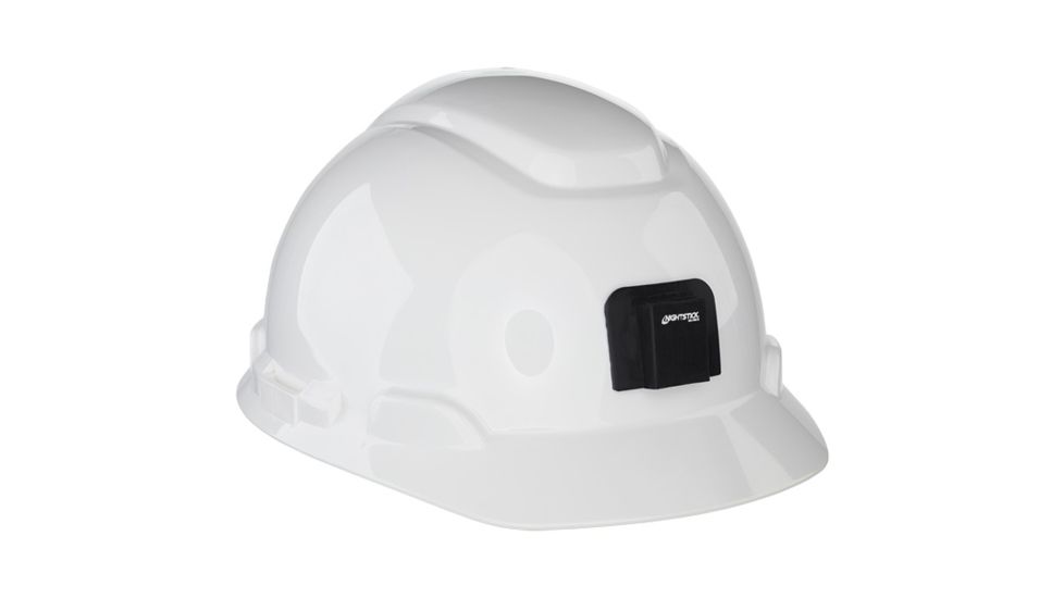 Nightstick IS Rechargeable Multi-Function No-Band Headlamp w/ Heavy-Duty Rubber Hard Hat Mount, Green, XPR-5561GC