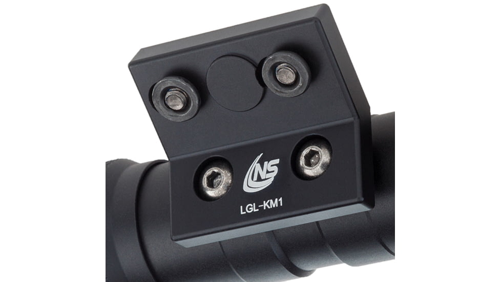 Nightstick KeyMod Reversible Offset Mount for LGL Series Lights, Black, LGL-KM1