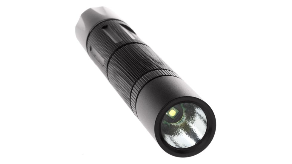 Nightstick Mini-TAC Aluminum 2 AA LED Flashlight,140 Lumens,Black MT-120