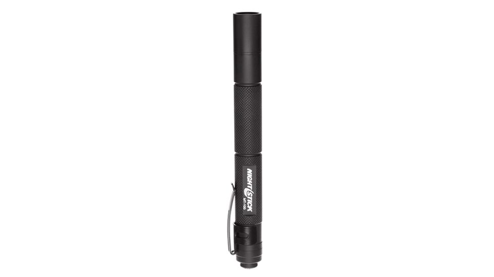 Nightstick Mini-TAC Aluminum 2 AAA LED Flashlight,100 Lumens,Black MT-100