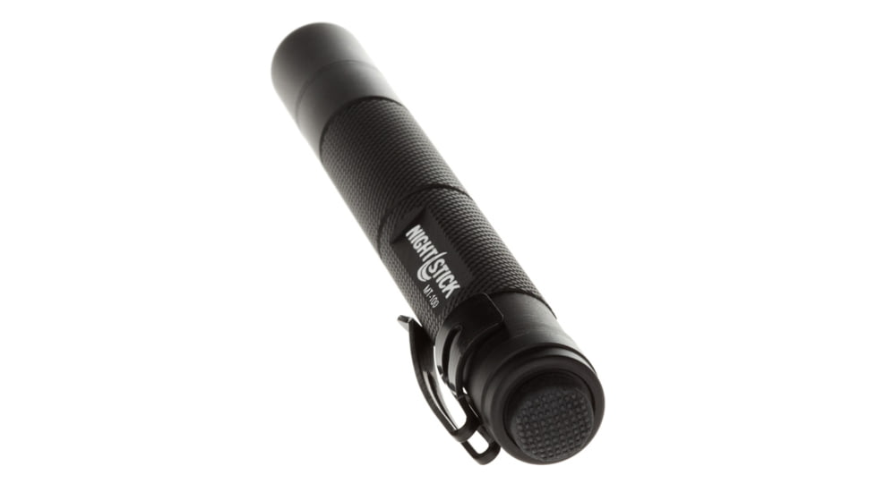 Nightstick Mini-TAC Aluminum 2 AAA LED Flashlight,100 Lumens,Black MT-100