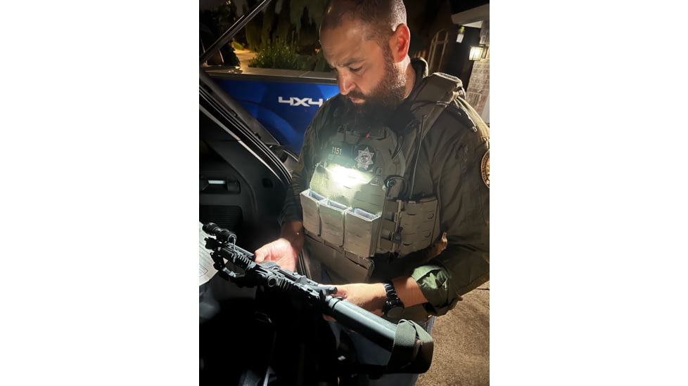 Nightstick Multi-Flood USB Gear Light Rechargeable LiPo Battery 250 Lumens LED Headlamp, Black, USB-4510M
