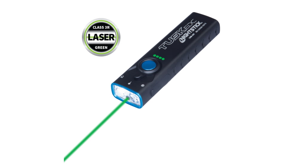 Nightstick Rechargeable Handheld Light, Anodized Finish, Black, 1,700 Lumens, 1,390 Candela, Rechargeable