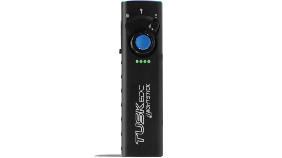 Nightstick Rechargeable Handheld Light, Anodized Finish, Black, 1,700 Lumens, 1,390 Candela, Rechargeable