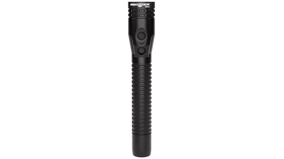 Nightstick Xtreme Lumens Duty Size Dual-Light Rechargeable 650 Lumen Metal LED Flashlight w/Tail Cap Magnet, AC Charger, DC Charger, Battery, Black NSR-9940XL