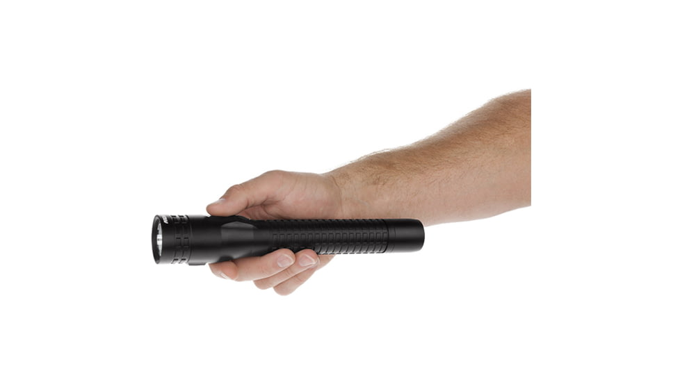 Nightstick Xtreme Lumens Duty Size Dual-Light Rechargeable 650 Lumen Metal LED Flashlight w/Tail Cap Magnet, AC Charger, DC Charger, Battery, Black NSR-9940XL