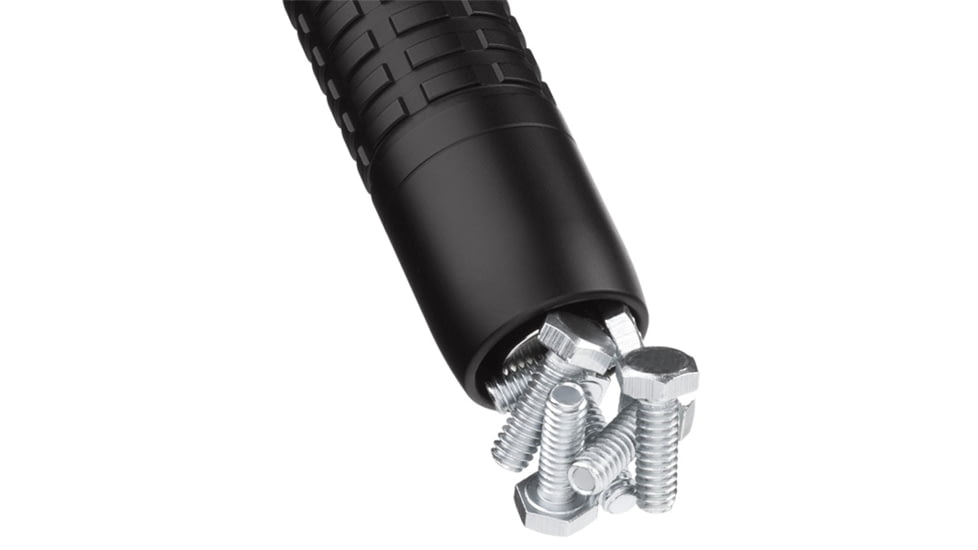 Nightstick Xtreme Lumens Duty Size Dual-Light Rechargeable 650 Lumen Metal LED Flashlight w/Tail Cap Magnet, AC Charger, DC Charger, Battery, Black NSR-9940XL