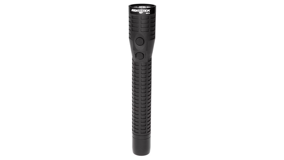 Nightstick Xtreme Lumens Duty Size Dual-Light Rechargeable 650 Lumen Polymer LED Flashlight, AC Charger, DC Charger, Battery, Black NSR-9924XL