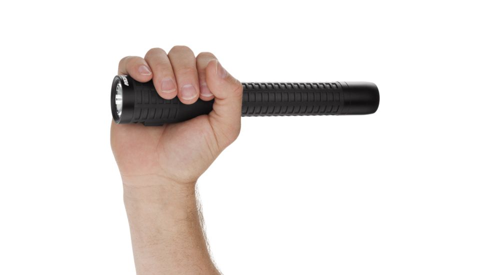 Nightstick Xtreme Lumens Duty Size Dual-Light Rechargeable 650 Lumen Polymer LED Flashlight, AC Charger, DC Charger, Battery, Black NSR-9924XL