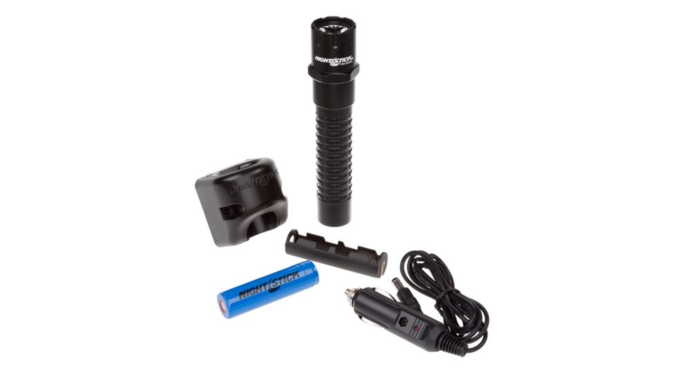 Nightstick Xtreme Lumens Metal Multi-Function Tactical LED Flashlight,Rechargeable,No AC Power Supply,800 Lumens,Black TAC-560XLDC