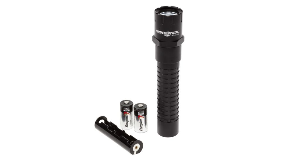 Nightstick Xtreme Lumens Polymer Multi-Function Tactical LED Flashlight,Non Rechargeable,2 CR 123 Batteries,800 Lumens,Black TAC-540XL