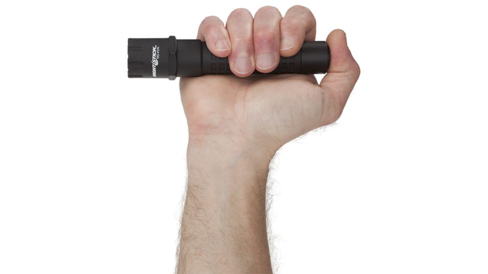 Nightstick Xtreme Lumens Polymer Tactical LED Flashlight,Rechargeable,500 Lumens,Black TAC-410XL