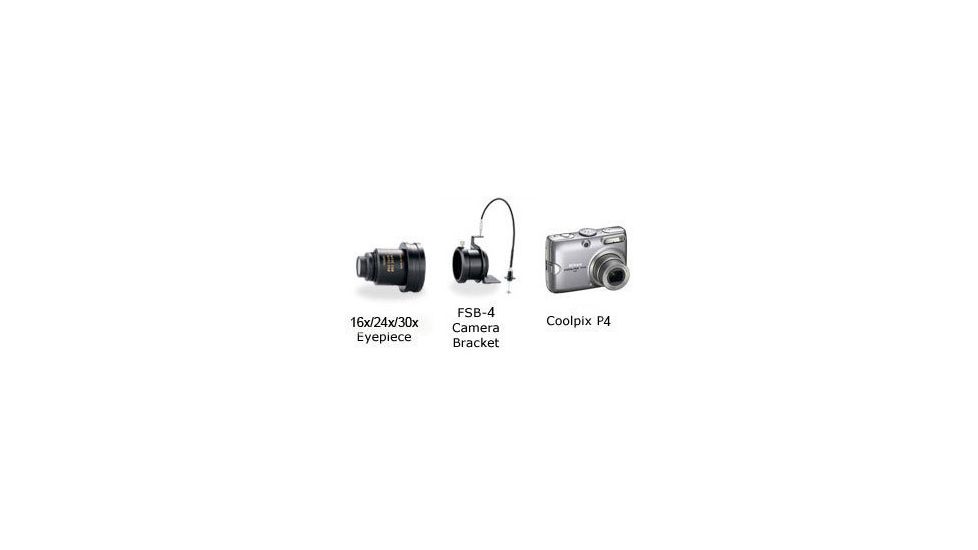 Nikon 8334 COOLPIX Digiscope 8.1 Digital Spotting Scope Photo Package