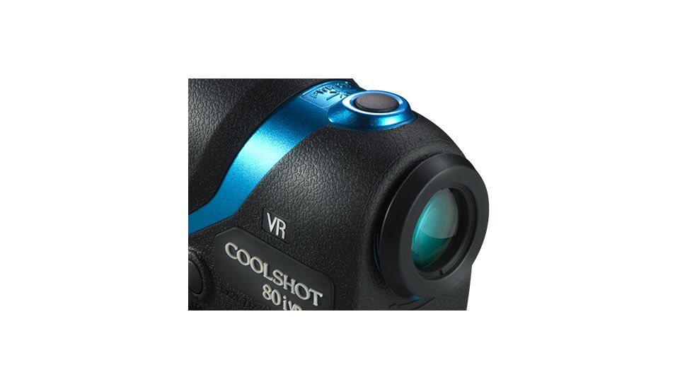 Nikon Coolshot 80i Vibration Reduction Range Finder, Black,Blue 16205