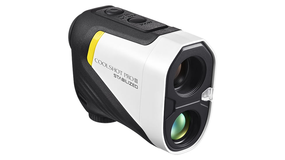 Nikon Coolshot ProIII Stabilized 6x21mm Golf Rangefinder, White, 16788