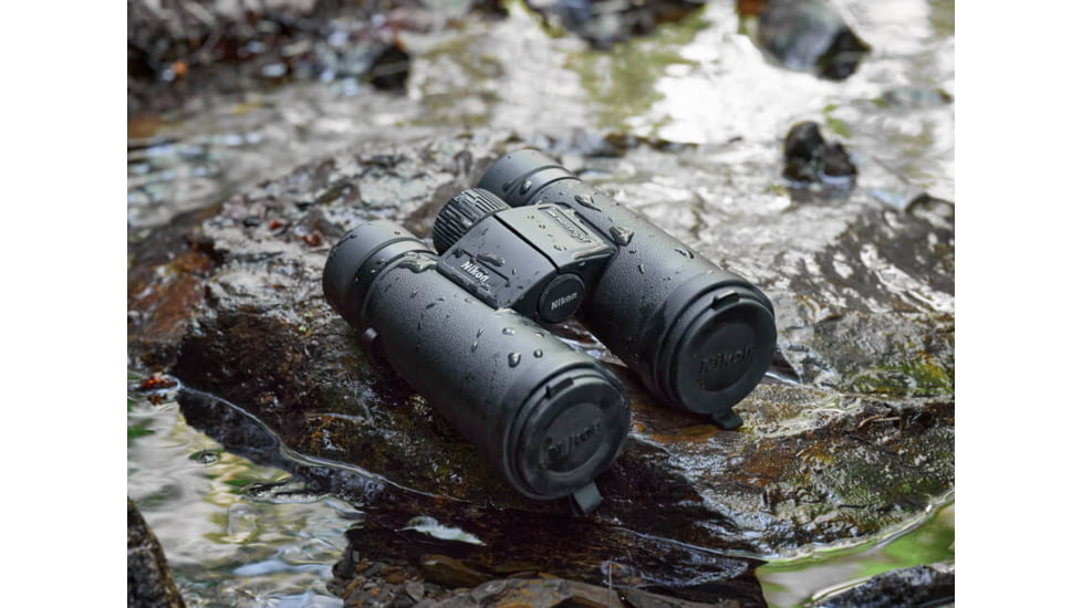 Nikon M7 8 x 30 Roof Prism Binoculars, Black, 16763