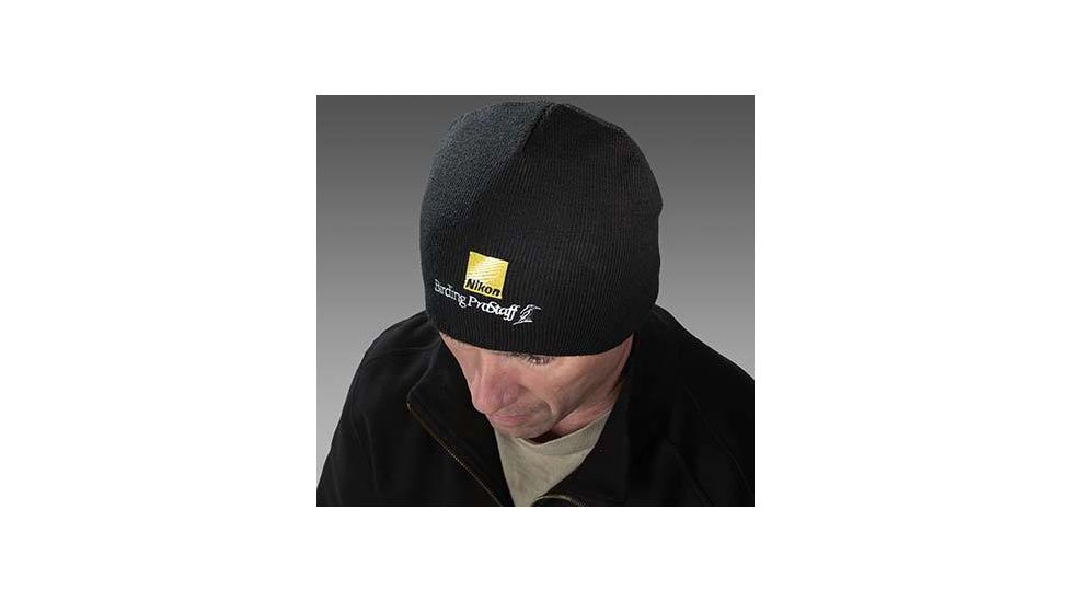 Nikon ProGear Black Knit Beanie