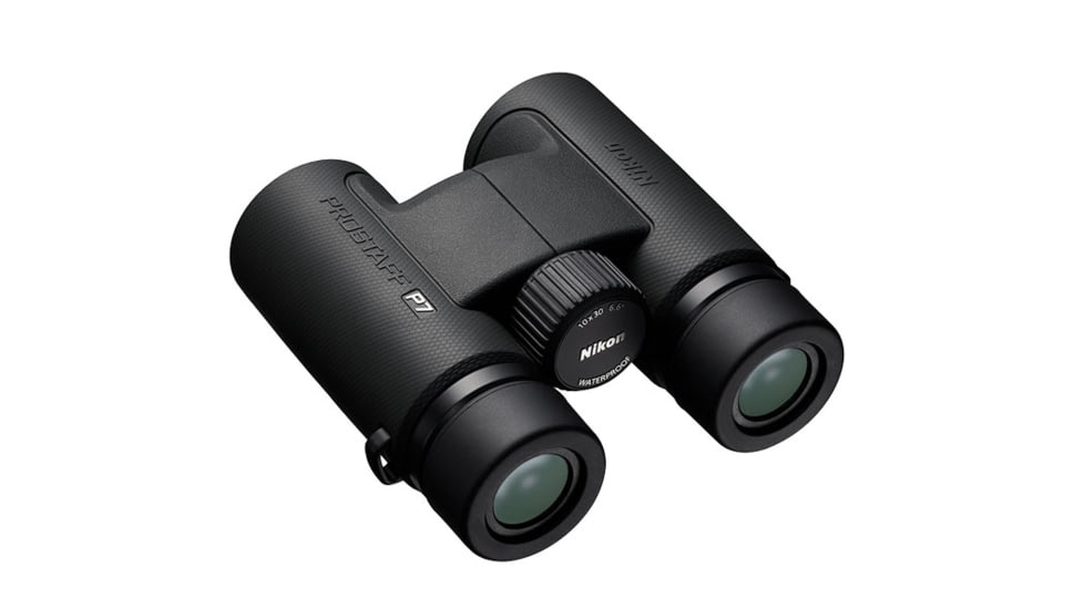 Nikon PROSTAFF P7 10x30mm Binocular, Roof Prism, Black, 16771