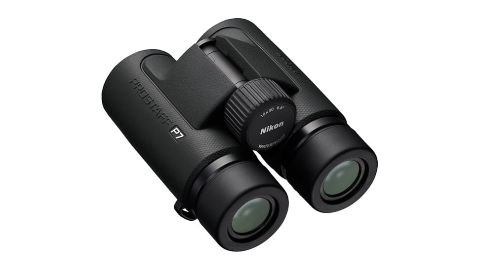 Nikon PROSTAFF P7 10x30mm Binocular, Roof Prism, Black, 16771