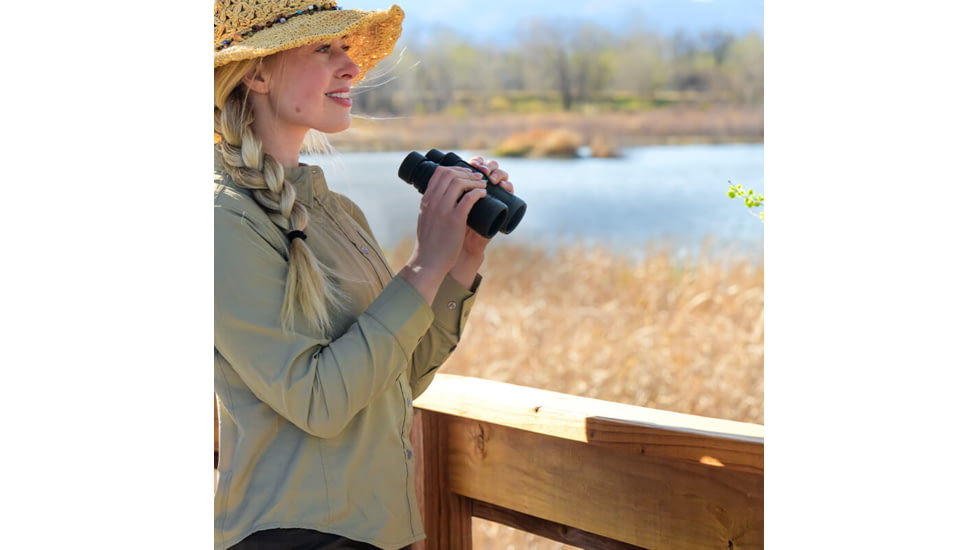 Nikon PROSTAFF P7 10x42mm Binocular, Roof Prism, Black, 16773