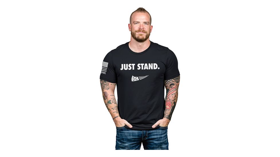Nine Line Apparel Just Stand Men's T-shirt Black 2xl